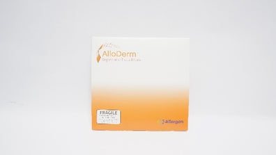 LifeCell 102012 Allergan AlloDerm Regenerative Tissue Matrix, Size 2x4 cm (x)